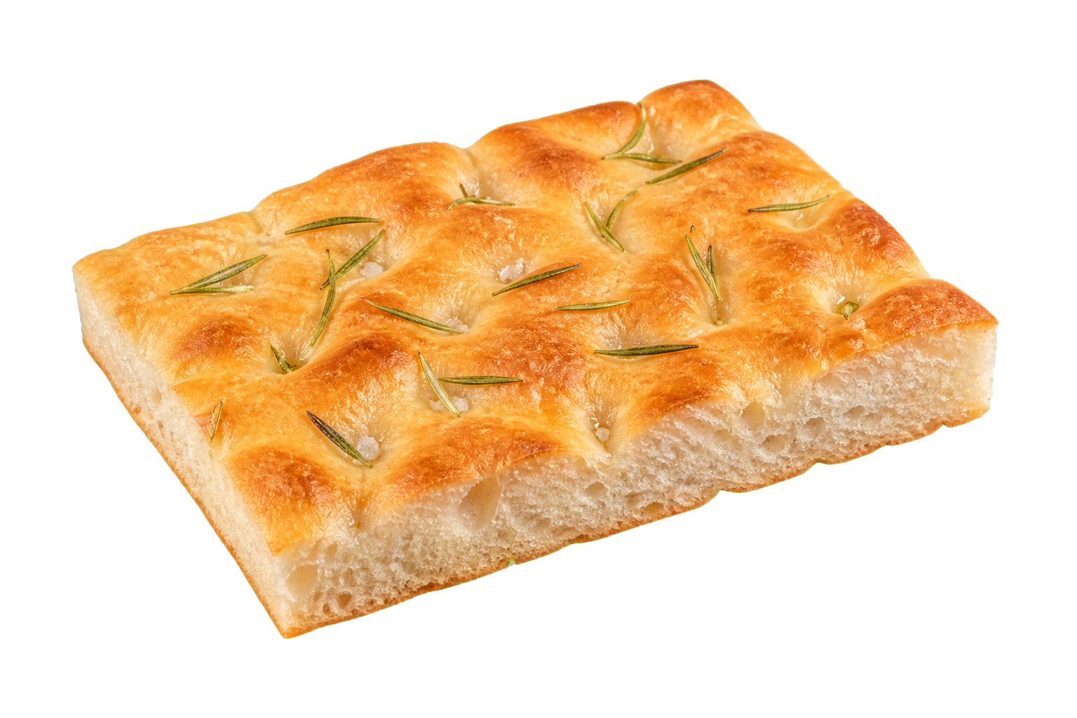 Trancio di focaccia al rosmarino